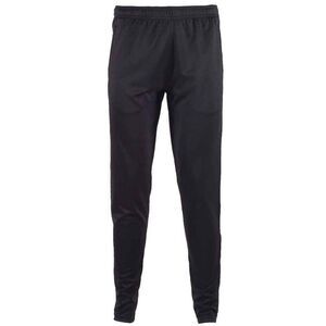 Tombo Mens Slim Leg Training Sweatpants / Black